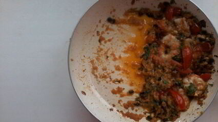 паста с креветками