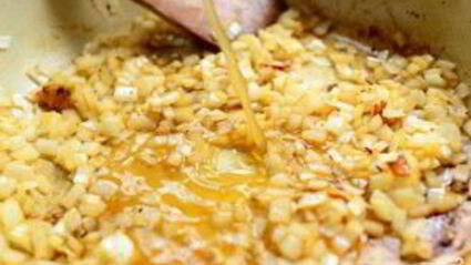 паста с курицей и томатами