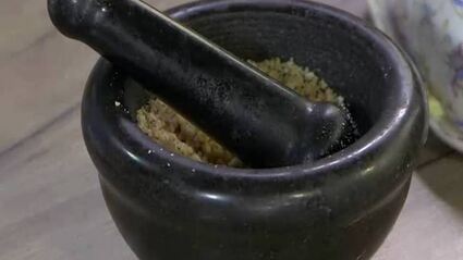 паста с радиккио, орехами и сыром