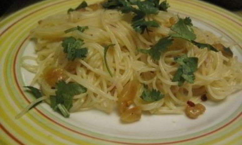 Рецепт пасты с жареным чесноком