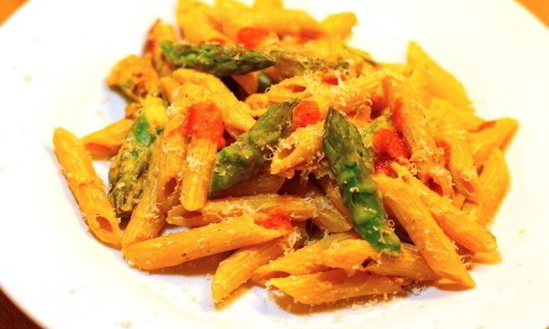 Рецепт пасты со спаржей