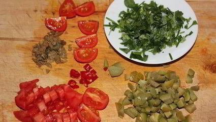 спагетти альо ольо пеперончино