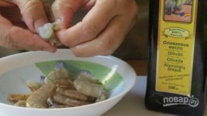 спагетти с чернилами каракатицы в сливочном соусе