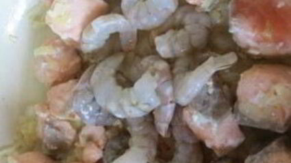 спагетти с чернилами каракатицы в сливочном соусе