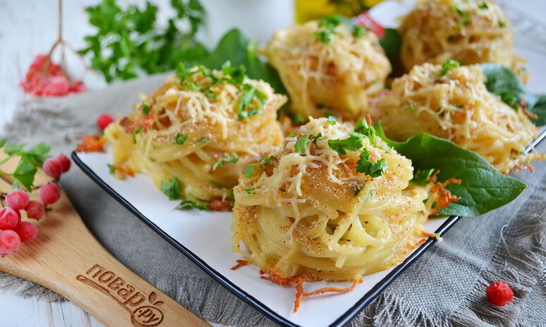 Рецепт запеченок из пасты