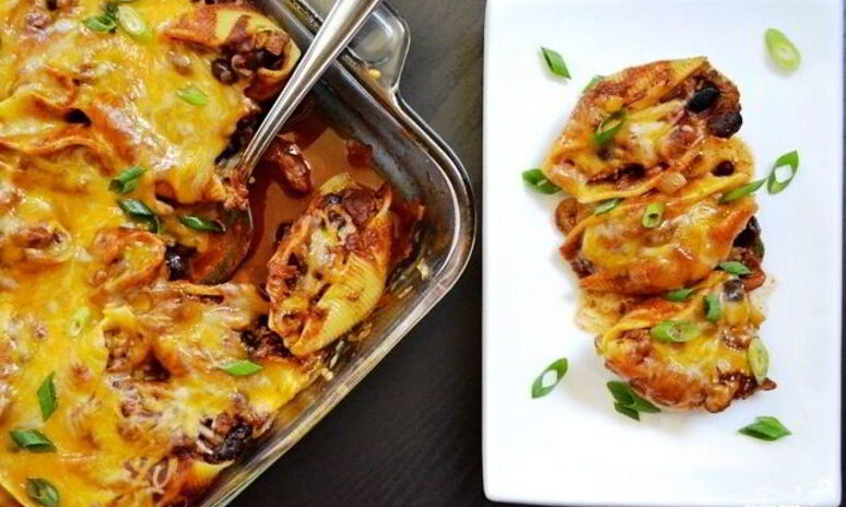 Рецепт запеченных фаршированных ракушек