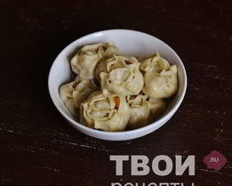 Манты с тыквой