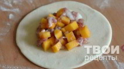 манты с тыквой