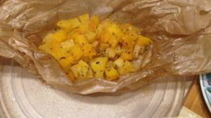 мгновенный гарнир из тыквы