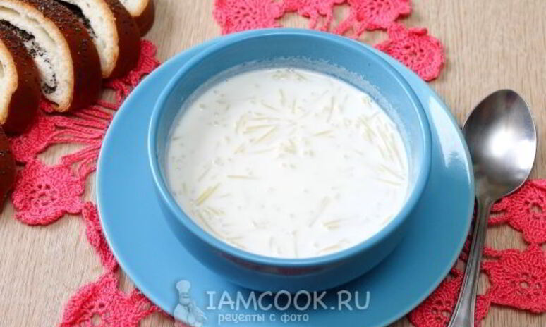 Рецепт молочной лапши в мультиварке