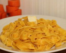 Морковная лапша