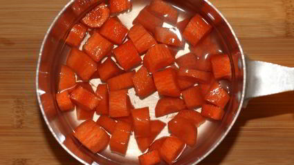 морковная лапша