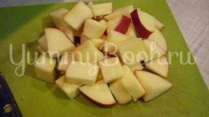 апельсиновая утка, запеченная с яблоком в меде