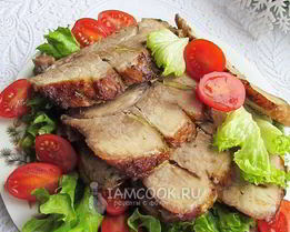 Буженина в пиве