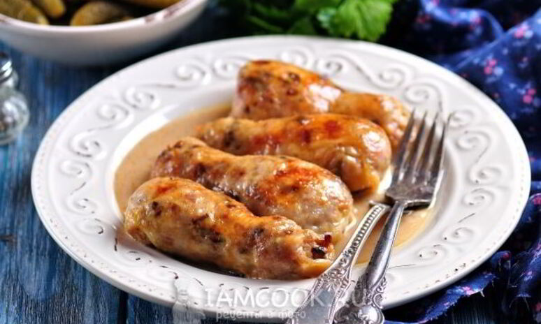 Рецепт фаршированных куриных голеней
