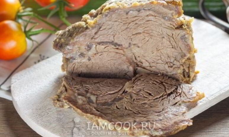 Рецепт говядины в майонезе в духовке