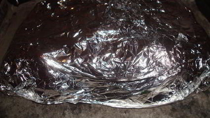 индейка маринованная с клюквенным соусом