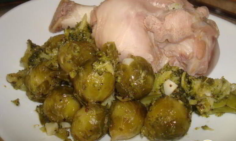 Рецепт индейки с овощами