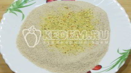 куриное филе в панировке