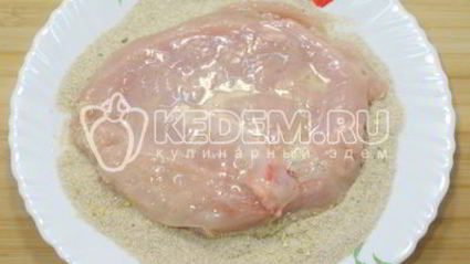 куриное филе в панировке