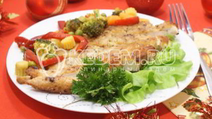 куриное филе в панировке