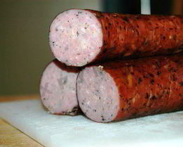 Куриные колбаски