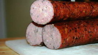 Куриные колбаски
