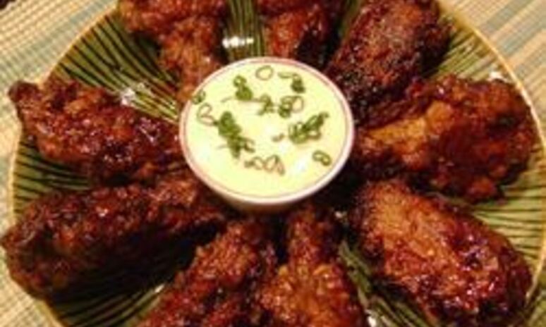 Рецепт куриных крылышек по-японски