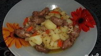 куриные сердечки в мультиварке