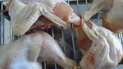 курица горячего копчения