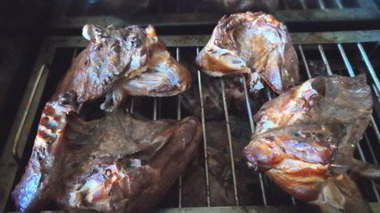 курица горячего копчения