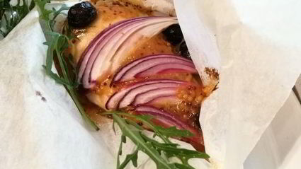 курица под абрикосово-горчичным соусом