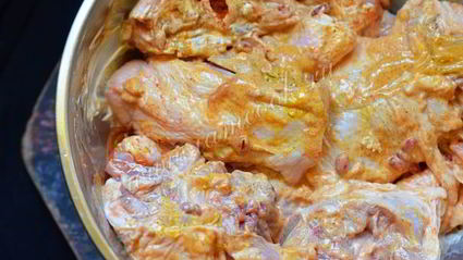 курица в духовке с тыквой