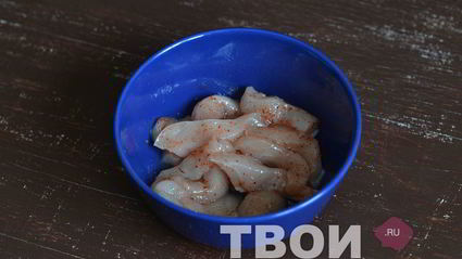 курица в карамели