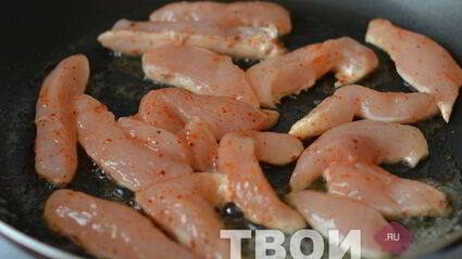 курица в карамели