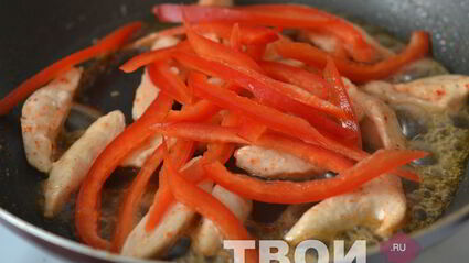 курица в карамели