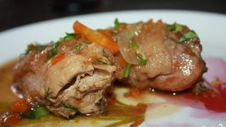 Курица в пиве тушеная