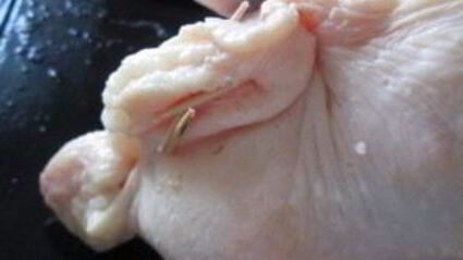 курица, запеченная с рисом