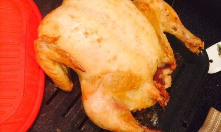 Рецепт курицы запеченной целиком