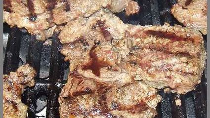 мясо на гриле