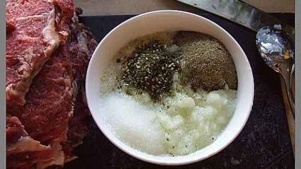 мясо на гриле