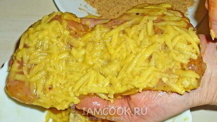 отбивные в картофельной глазури