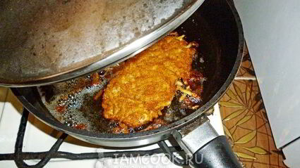 отбивные в картофельной глазури