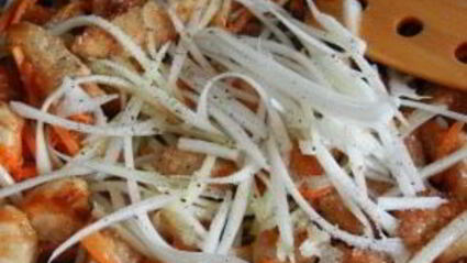 свинина по-китайски в кисло-сладком соусе