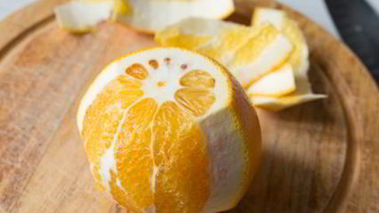 телятина с апельсинами и сладким перцем