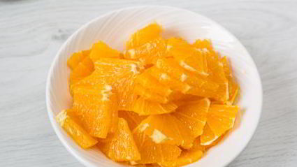 телятина с апельсинами и сладким перцем