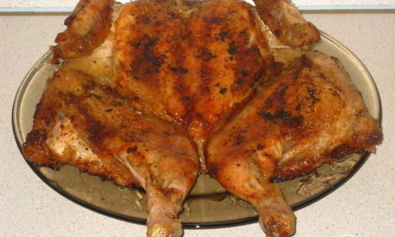 Рецепт цыпленка в тапака