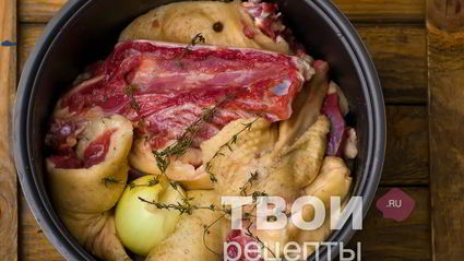 утка в мультиварке