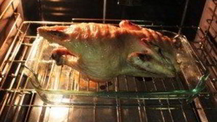 запекание утки в духовке