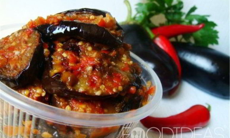 Рецепт баклажанов огонек